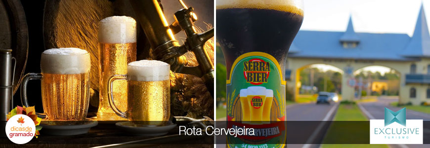 Rota Cervejeira: Tour de degustações de cervejas em Gramado Rota Cervejeira: Tour de degustações de cervejas em Gramado