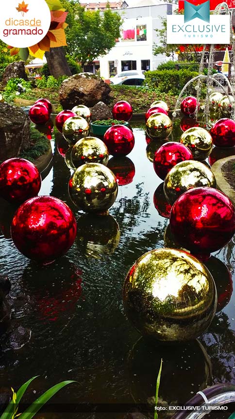 Enfeites de natal deixando Gramado ainda mais linda. Enfeites de natal deixando Gramado ainda mais linda.