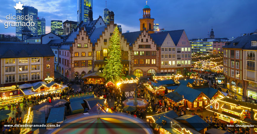 O Natal na Alemanha: Feira de Natal em Frankfurt O Natal na Alemanha: Feira de Natal em Frankfurt