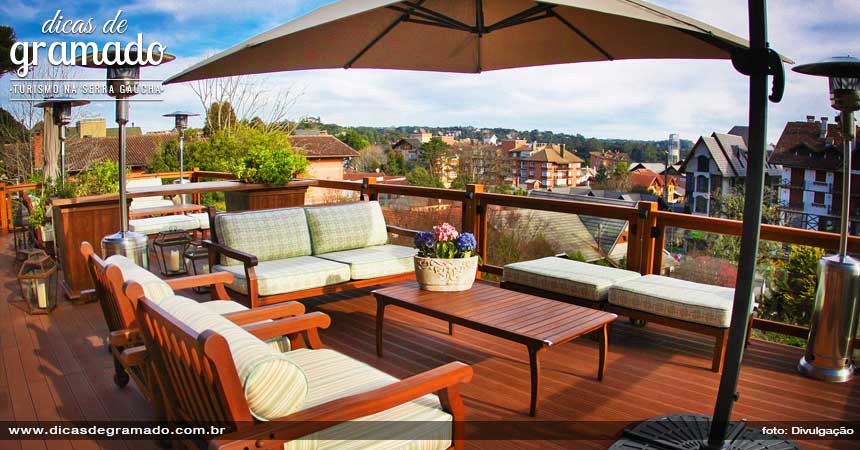Deck do Hotel Casa da Montanha Deck do Hotel Casa da Montanha