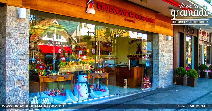 As melhores lojas de chocolate de Gramado As melhores lojas de chocolate de Gramado