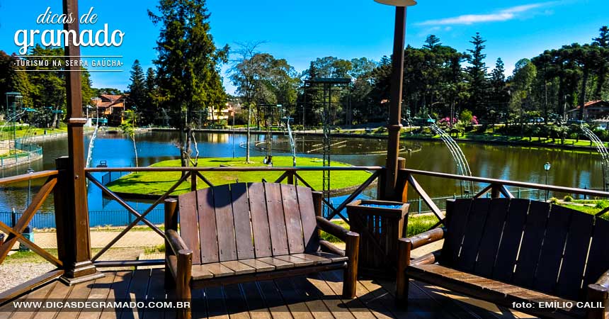 Passeios gratuitos em Gramado: Lago Joaquina Rita Bier Passeios gratuitos em Gramado: Lago Joaquina Rita Bier