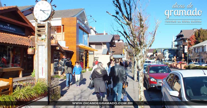 Tirem um dia livre sem atividades programadas. Apenas caminhem pela cidade de Gramado. Tirem um dia livre sem atividades programadas. Apenas caminhem pela cidade de Gramado.